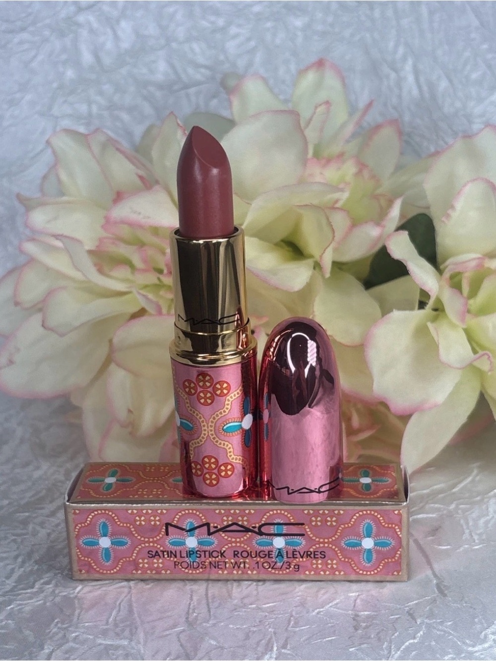 Mac Satin Lipstick - FIND THE LIGHT Full Size NIB Limited Edition